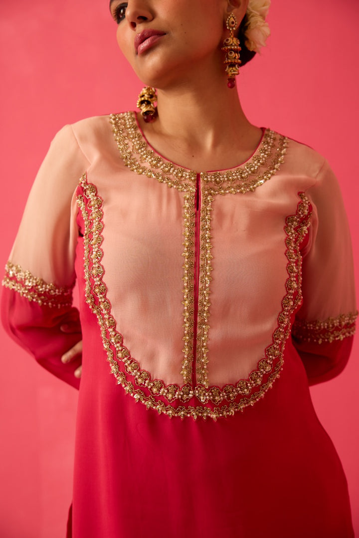 FUCHSIA AND PASTEL PINK - BEGUM