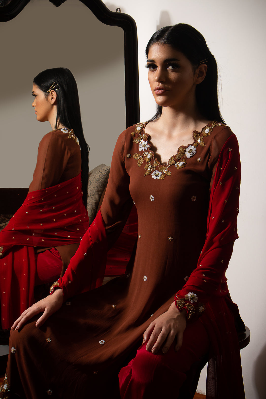 Brown & Red - Old world charm