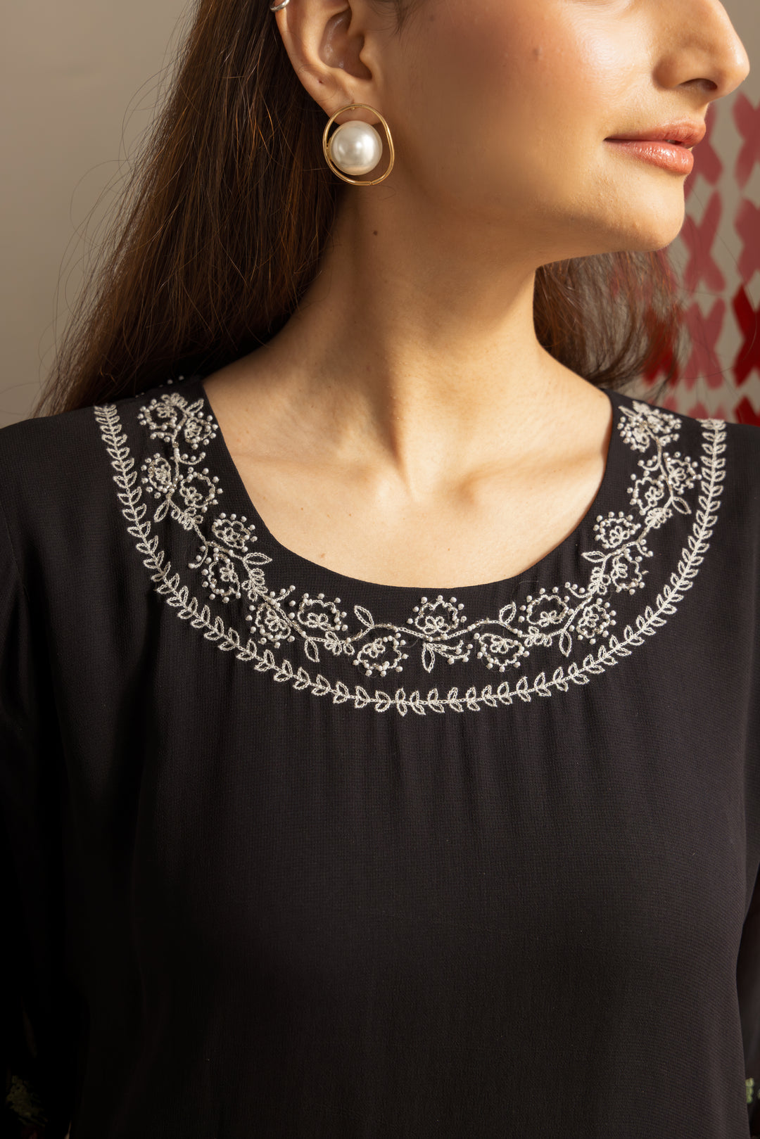 Black Beige Harmony Co-ord