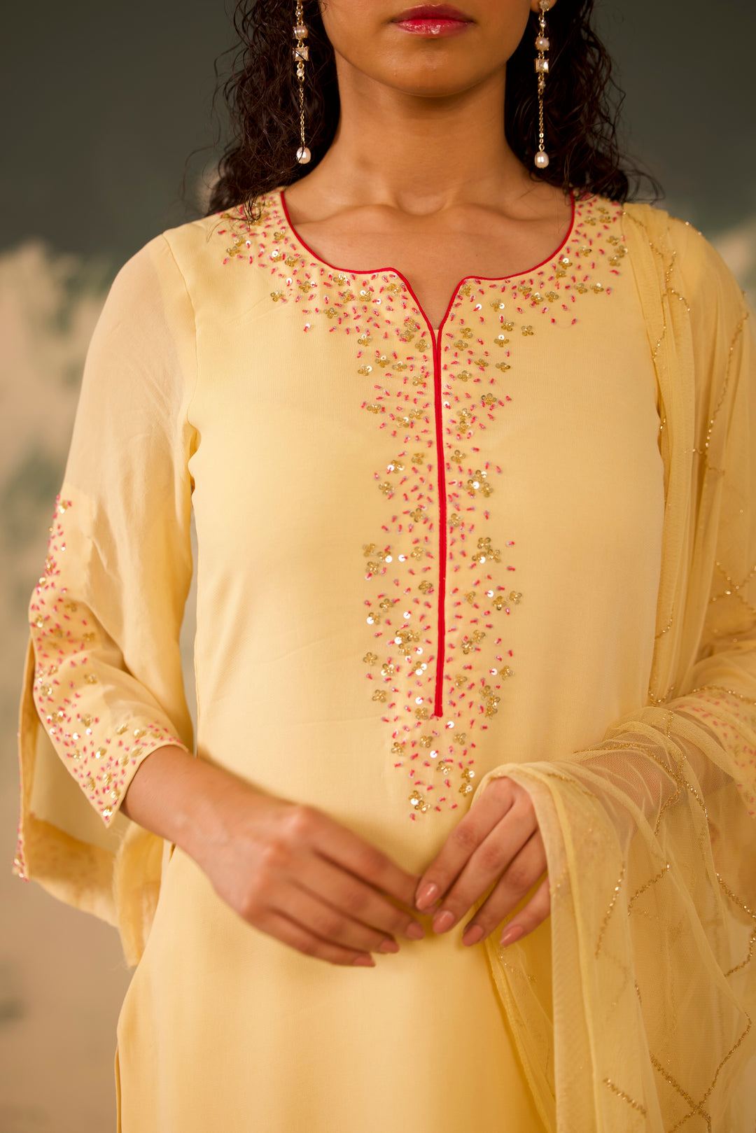 YELLOW SHIMMER - SITARA