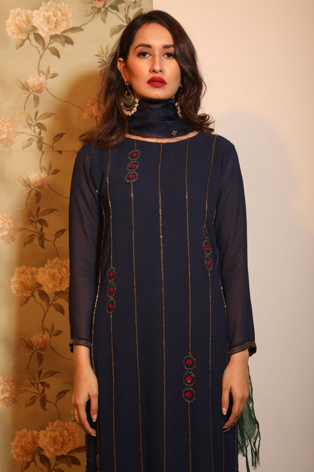 NAVY BLUE - FESTIVE WINTER